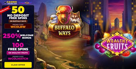 Winport Casino No Deposit Bonus: 50 Free Spins.